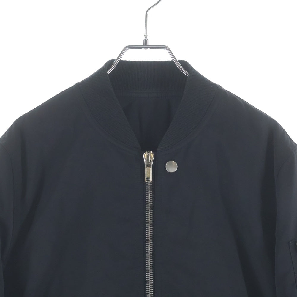 Rick Owens(リックオウエンス) 17AW バックディテール ボンバージャケット MA-1 ブラック RU17F8798-MU