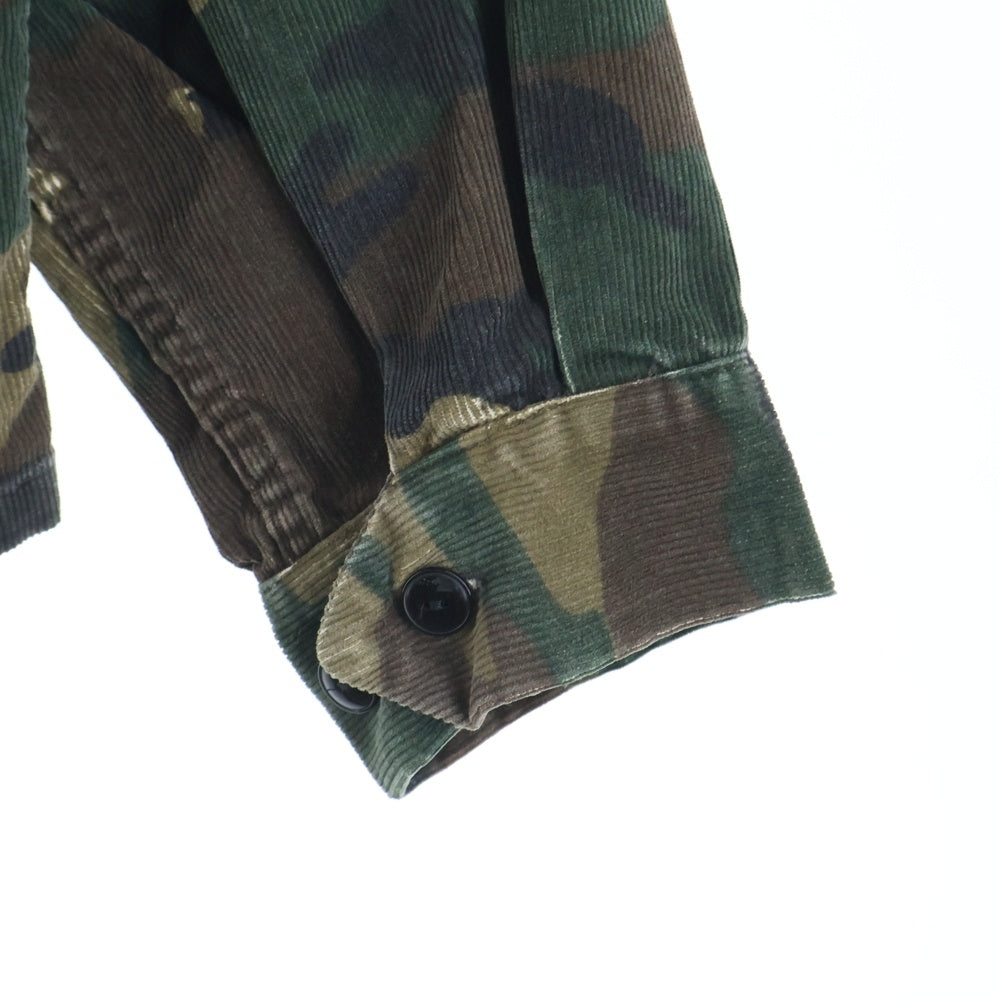 SUBCULTURE(サブカルチャー) 25SS Corduroy Swing Top With Patches ワッペン付き コーデュロイ スイングトップ アウター カモ柄 迷彩 SCJK-S2501