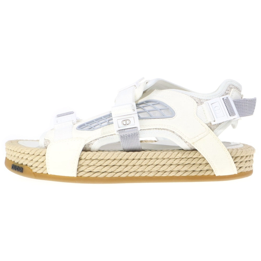 DIOR(ディオール) 21SS Atlas Sandal アトラス オブリーク サンダル ホワイト 3SA094ZIY