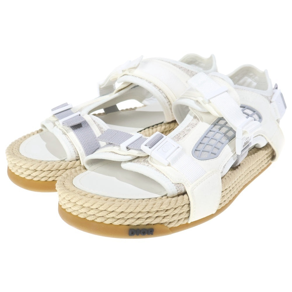 DIOR(ディオール) 21SS Atlas Sandal アトラス オブリーク サンダル ホワイト 3SA094ZIY