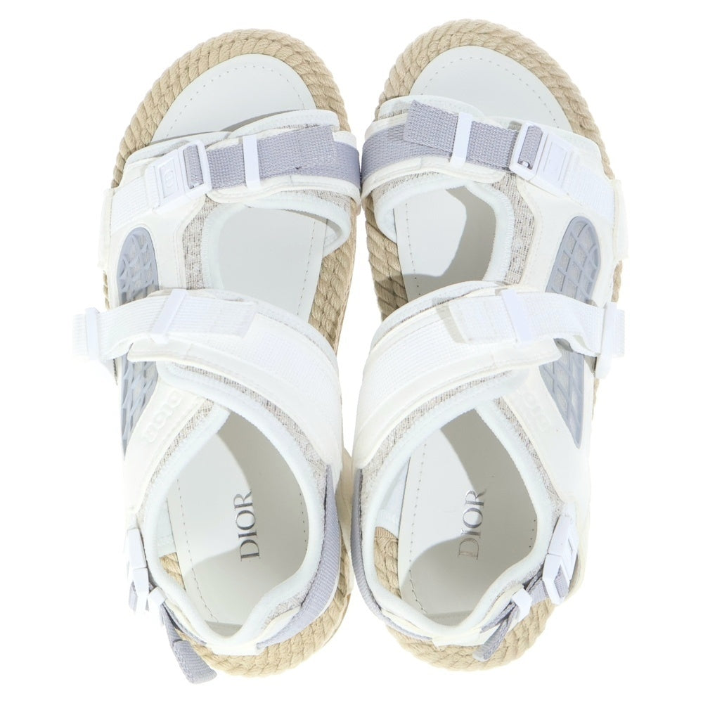 DIOR(ディオール) 21SS Atlas Sandal アトラス オブリーク サンダル ホワイト 3SA094ZIY
