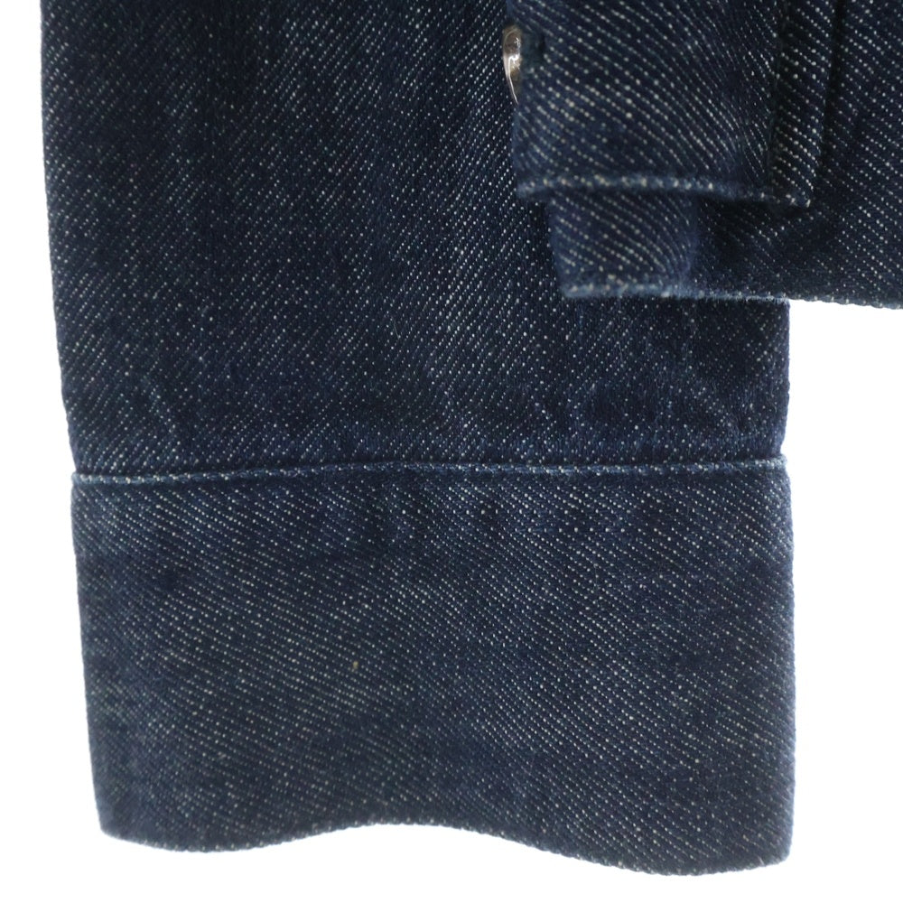 Maison Martin Margiela(メゾンマルタンマルジェラ) 13AW ファー付き デニムジャケット ブルー S50AM0182