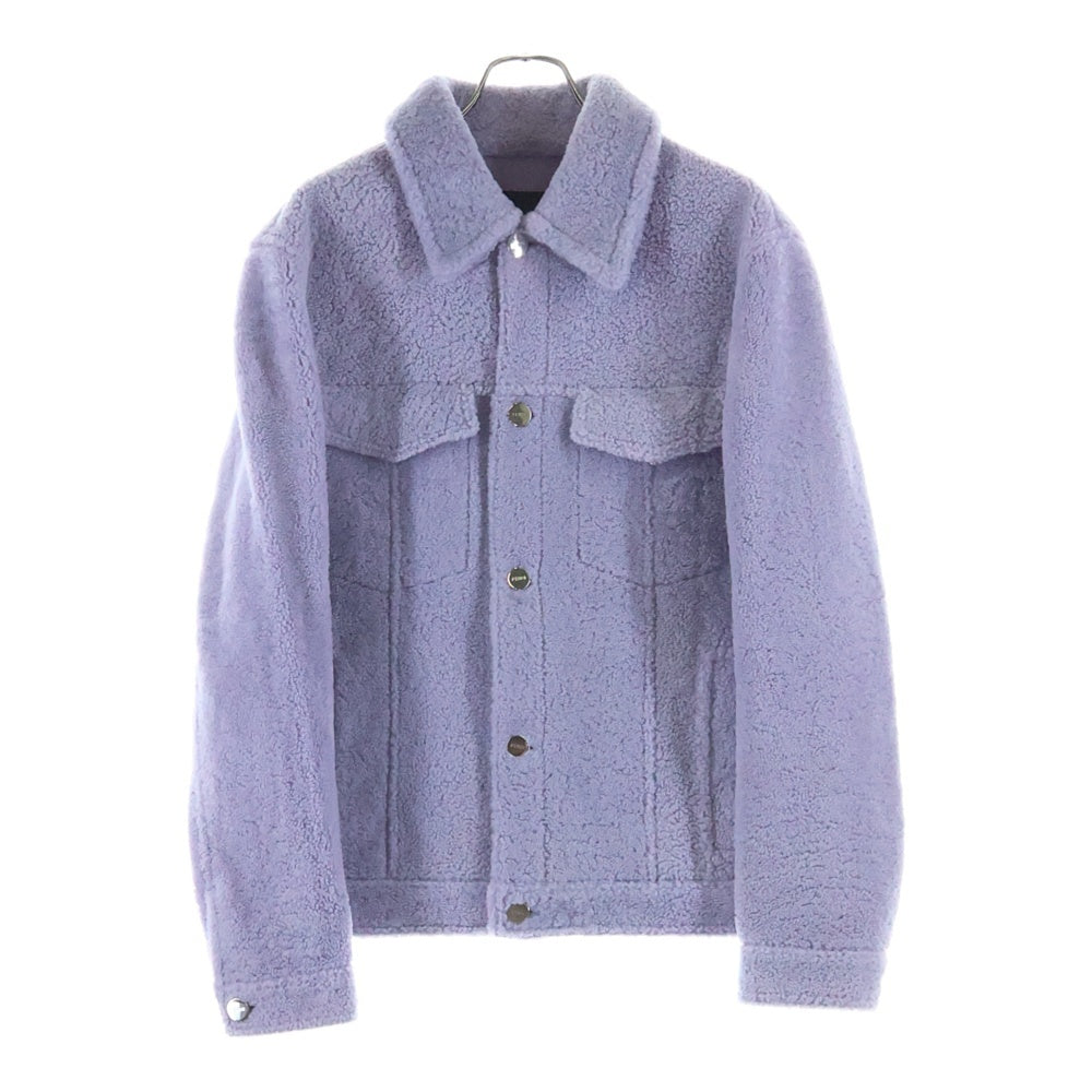 FENDI(フェンディ) 23AW シアリングジャケット ムートンジャケット パープル FM0234 ANE3 F1BKJ