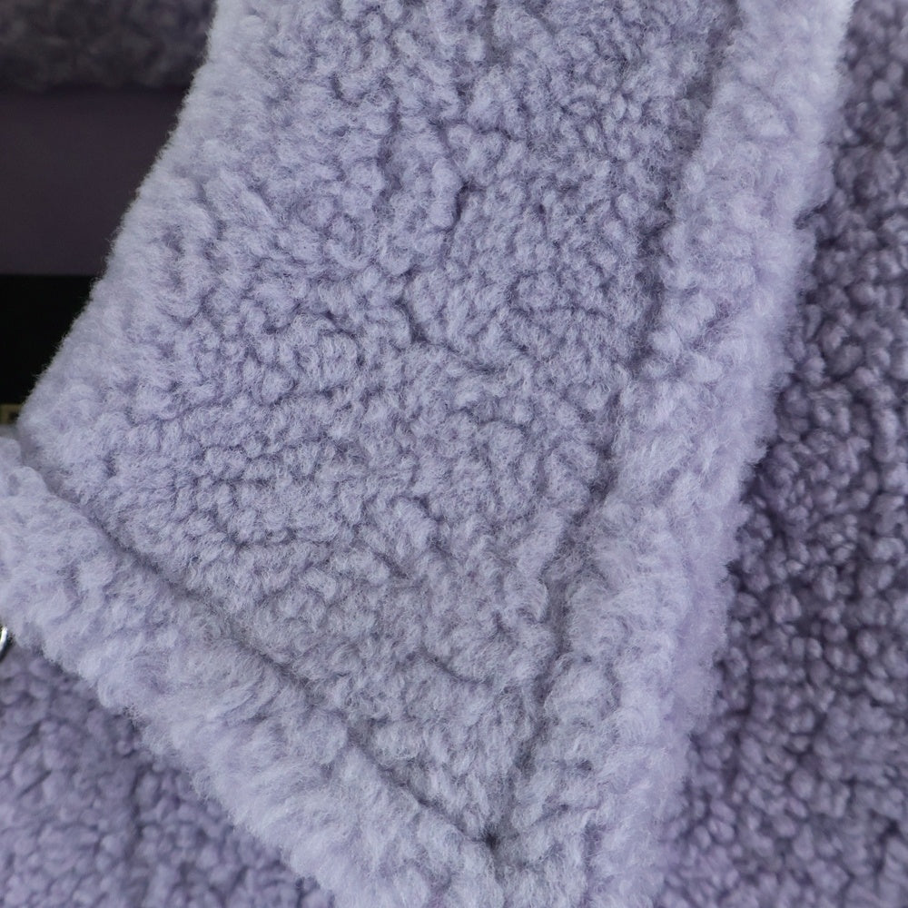 FENDI(フェンディ) 23AW シアリングジャケット ムートンジャケット パープル FM0234 ANE3 F1BKJ