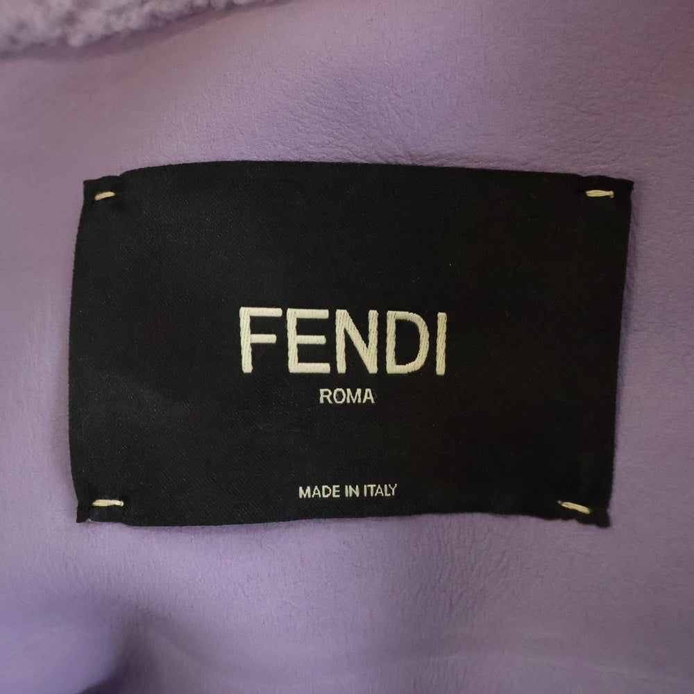 FENDI(フェンディ) 23AW シアリングジャケット ムートンジャケット パープル FM0234 ANE3 F1BKJ
