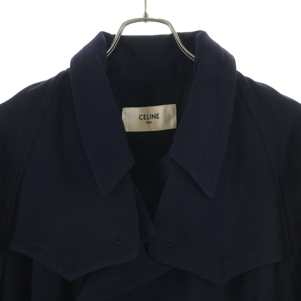 CELINE(セリーヌ) 20SS WESTERN TRENCHCOAT ウエスタン トレンチコート ロングコート ブラック 2M391959C