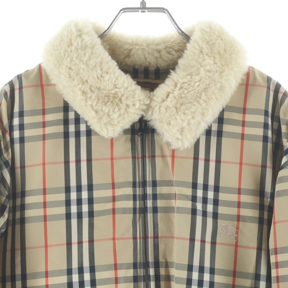 SUPREME(シュプリーム) 22SS ×Burberry Shearling Collar Down Puffer Jacket ×バーバリー シアリングカラー パファーダウンジャケット ブラウン