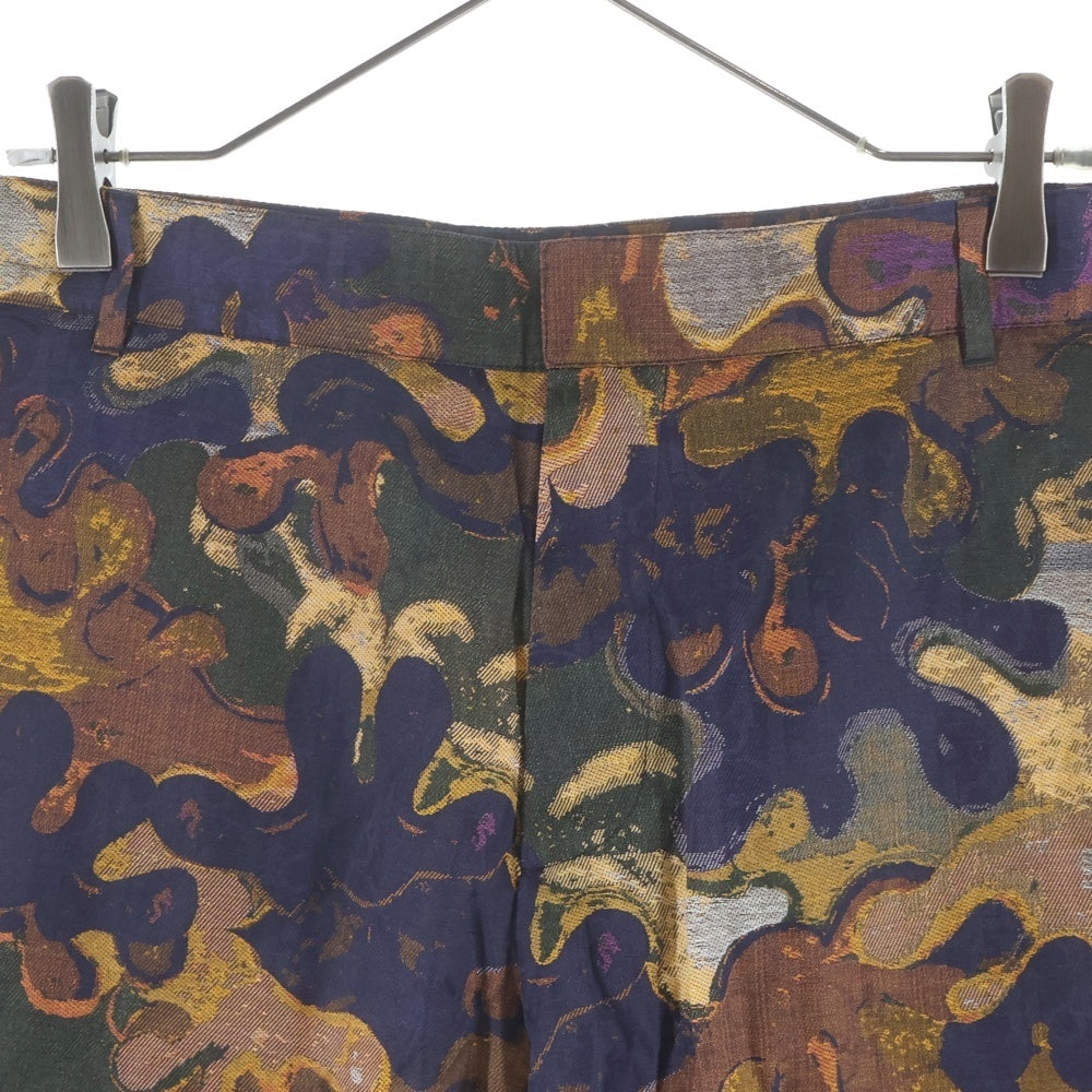 DIOR(ディオール) 21AW Peter Doig オブリーク 総柄 バミューダ ハーフパンツ ショーツ マルチ 013C121A5436