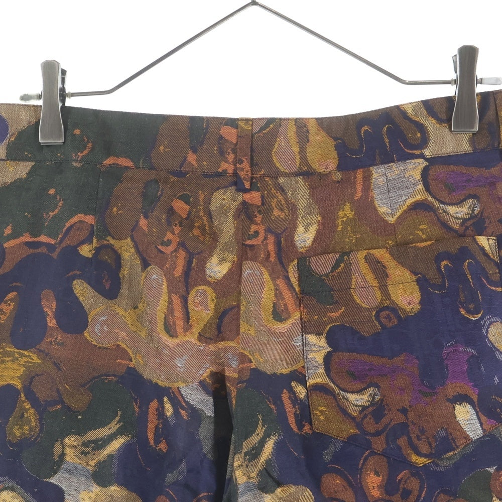 DIOR(ディオール) 21AW Peter Doig オブリーク 総柄 バミューダ ハーフパンツ ショーツ マルチ 013C121A5436