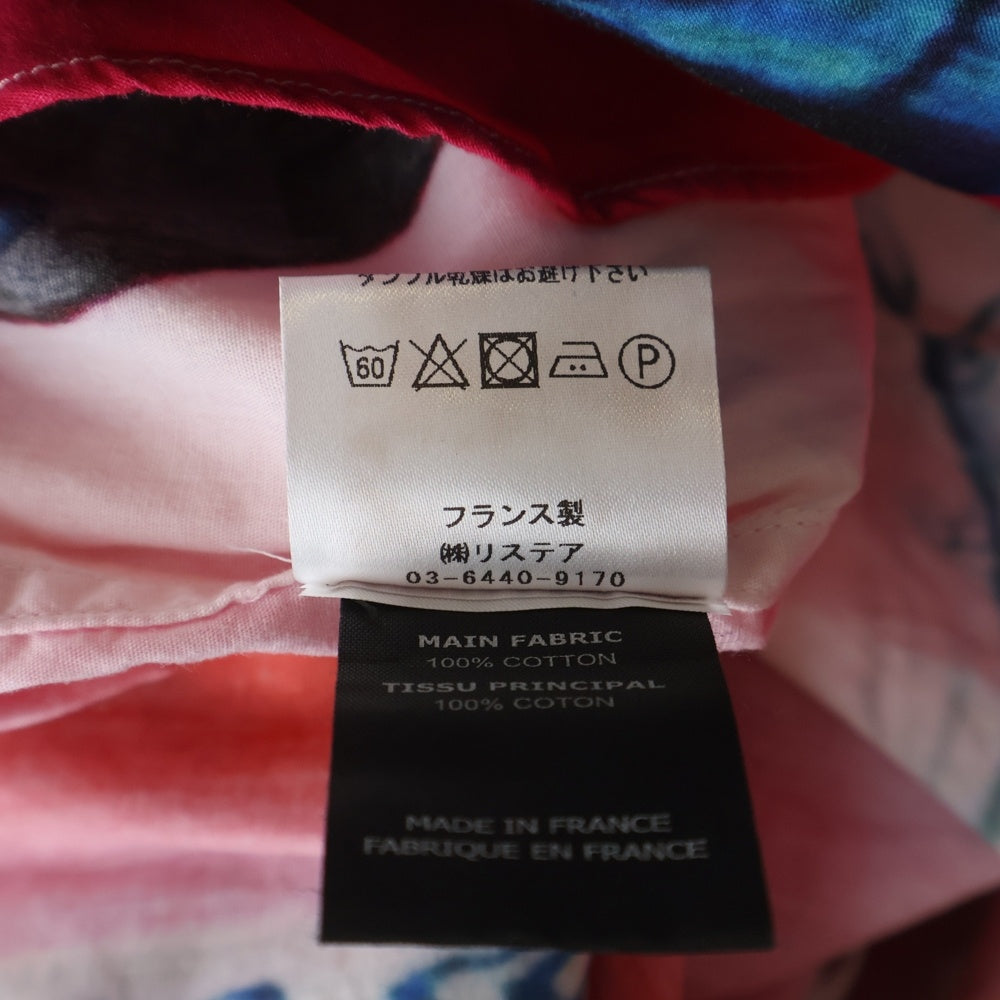 VETEMENTS(ヴェトモン) 18AW マリリンマンソン フォトプリント 長袖シャツ ピンク UAH19SH301