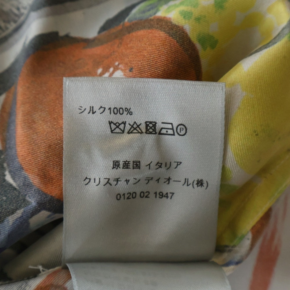 DIOR(ディオール) 総柄デザイン 比翼ボタン 半袖シャツ マルチ 943C553A4707