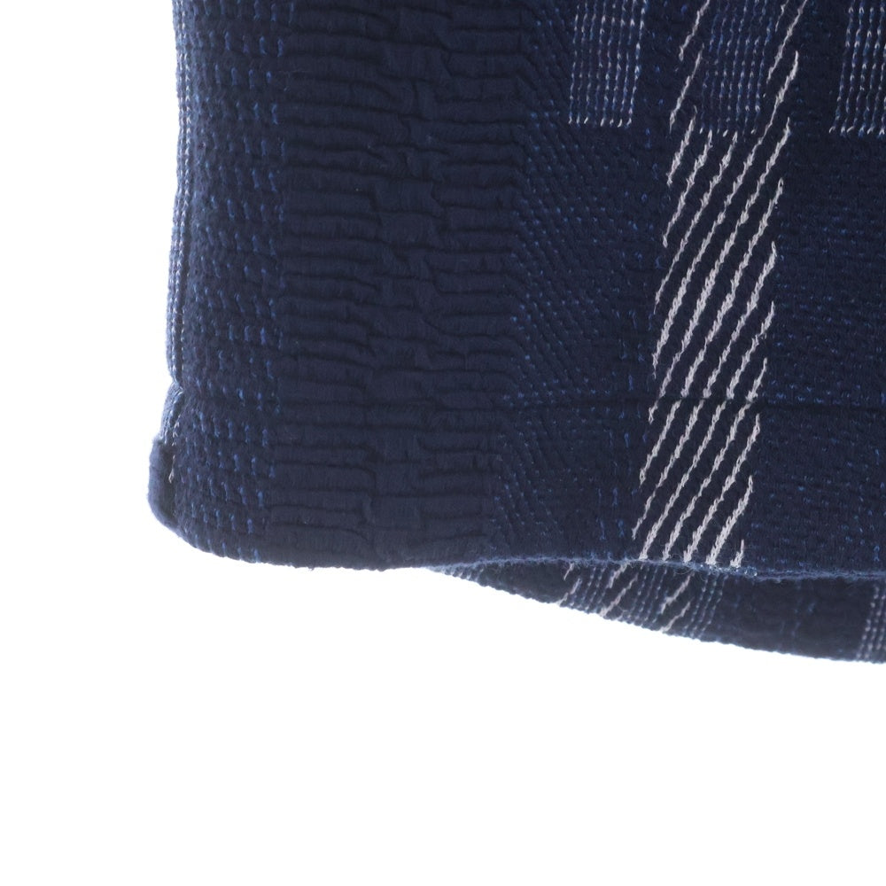 KITH(キス) Everett Cropped Moto Trench エヴェレット クロップドモトトレンチコート ブルー