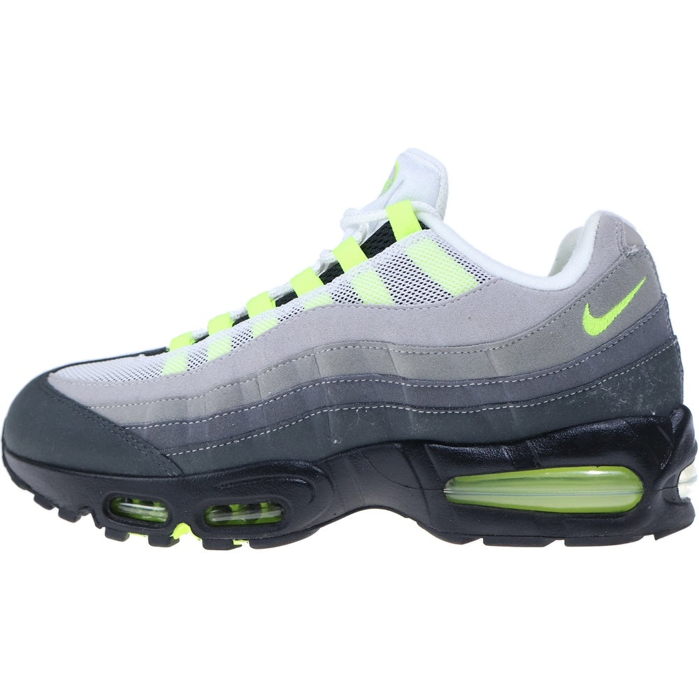 NIKE(ナイキ) Air Max 95 OG Big Bubble Neon Yellow HM4740-001 エアマックス ビッグバブル ローカットスニーカー グレー US11/29.0cm