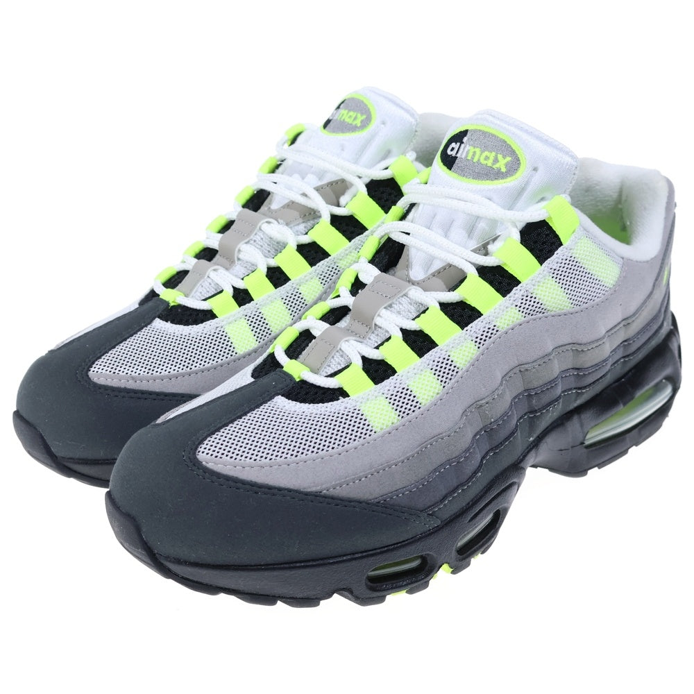 NIKE(ナイキ) Air Max 95 OG Big Bubble Neon Yellow HM4740-001 エアマックス ビッグバブル ローカットスニーカー グレー US11/29.0cm