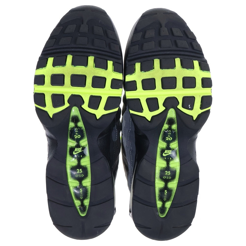 NIKE(ナイキ) Air Max 95 OG Big Bubble Neon Yellow HM4740-001 エアマックス ビッグバブル ローカットスニーカー グレー US11/29.0cm