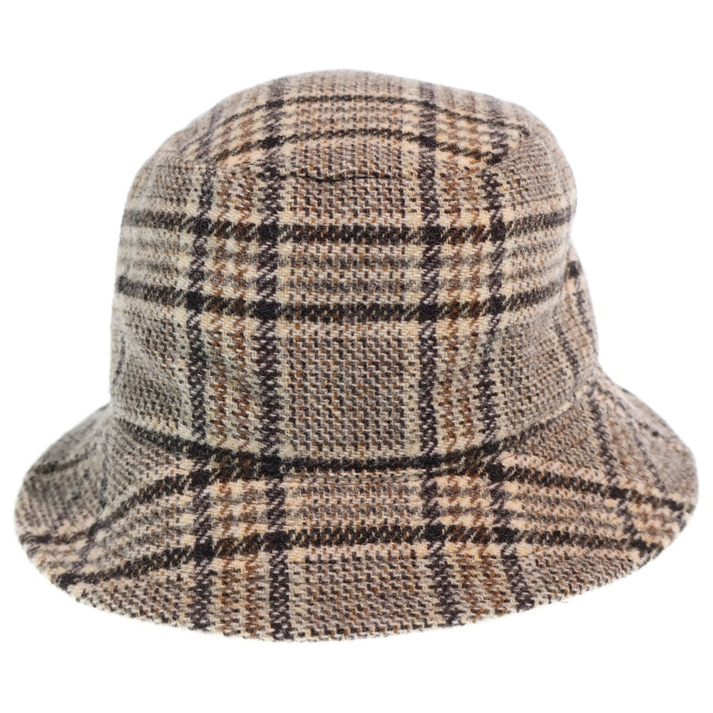 CELINE(セリーヌ) トリオンフ刺繍 ウール バケットハット 帽子 ブラウン 2AUE5471S