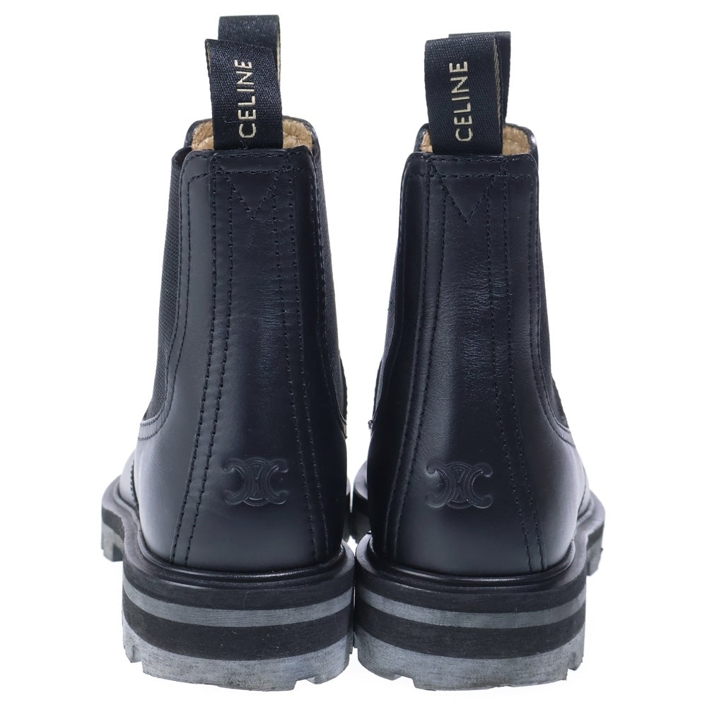 CELINE(セリーヌ) マーガレット サイドゴア チェルシーブーツ ブラック レディース