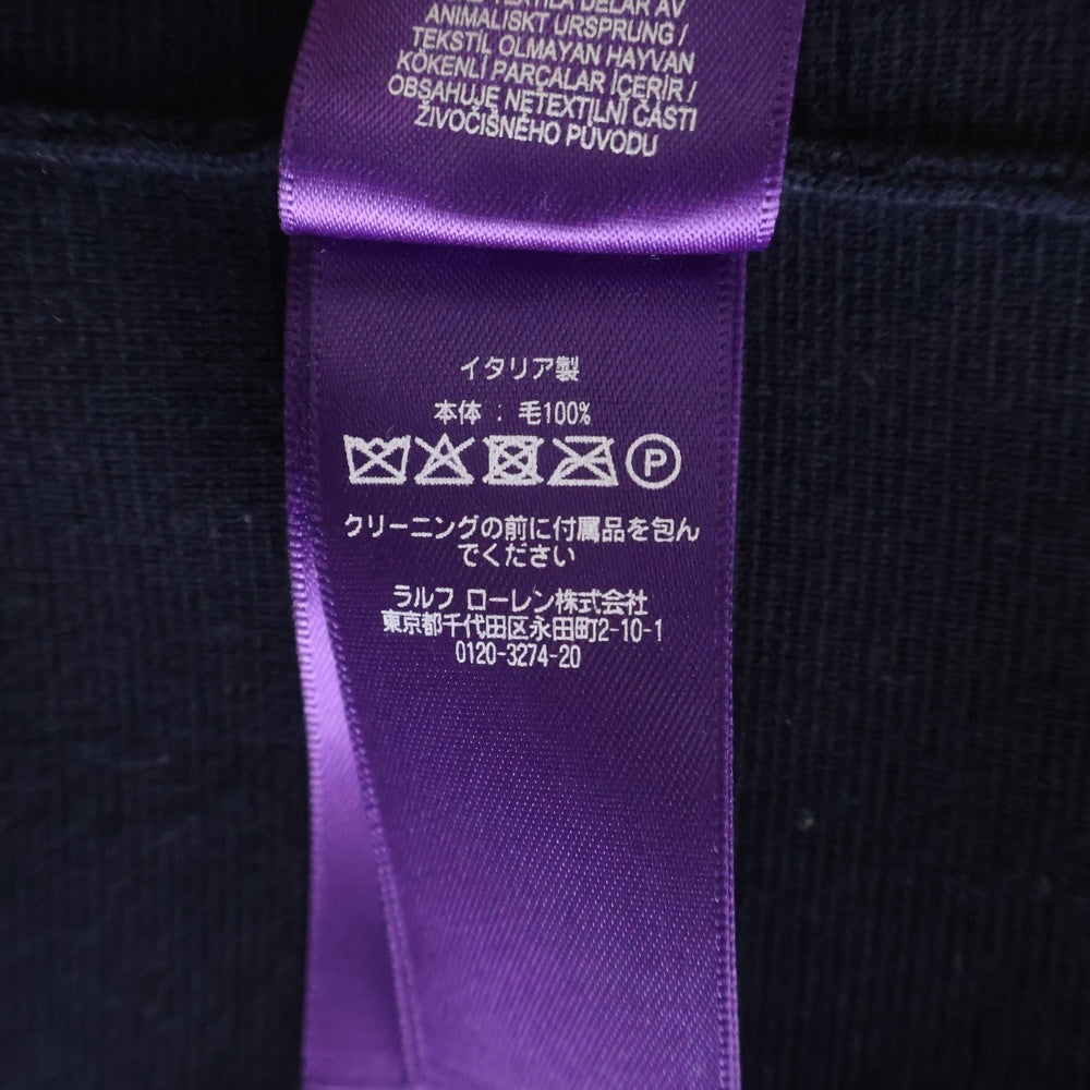 POLO RALPH LAUREN(ポロラルフローレン) Purple Label Cardigan パープルレーベル カーディガン ネイビー