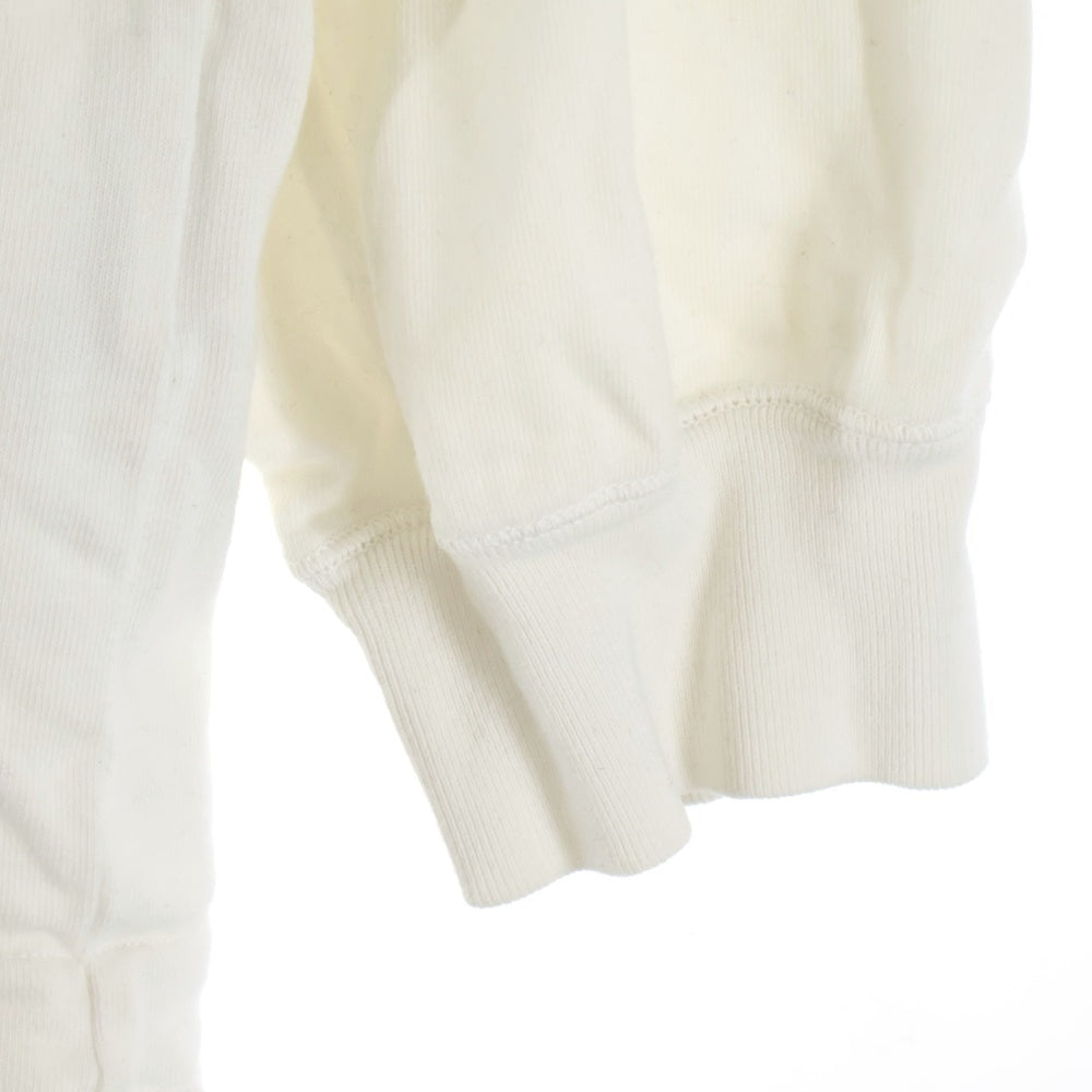 STONE ISLAND(ストーンアイランド) Heavyweight Cotton Crew Neck Long-Sleeve T-shirt ヘビーウェイトコットンクルーネック長袖Tシャツ カットソー ホワイト 711562350