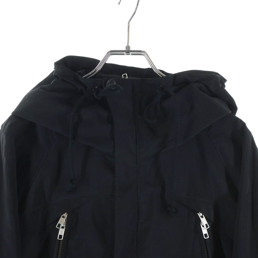 REGULATION Yohji Yamamoto(レギュレーションヨウジヤマモト) ジップポケットモッズコート ブラック レディース FI-Y50-900