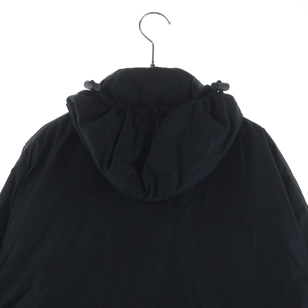 Y's BANG ON!(ワイズバングオン) 21AW EVERSIBLE NYLON TWILL HOODED BLOUSON リバーシブル ナイロン ツイル フーデッド ジップアップブルゾン ブラック YK-Y01-803