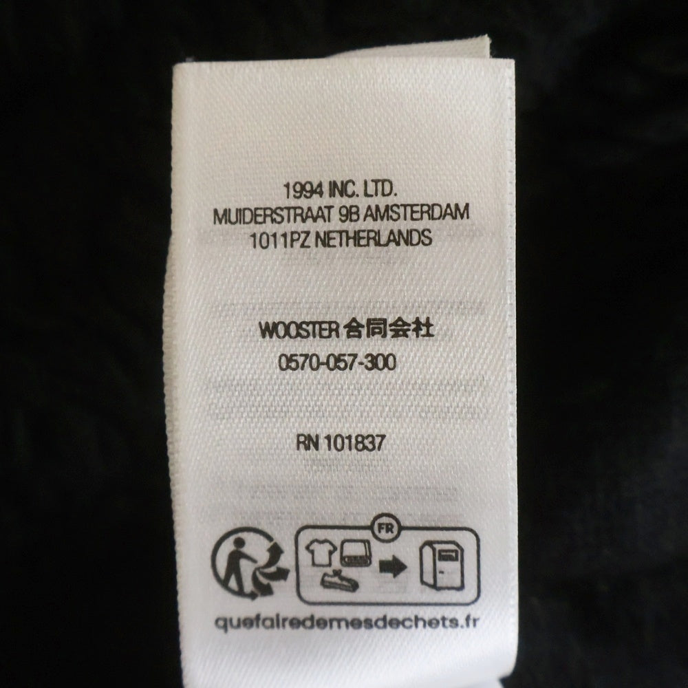 SUPREME(シュプリーム) 25SS Shoulder Logo Fleece Jacket ショルダーロゴデザイン ジップアップ フリースジャケット ブラック