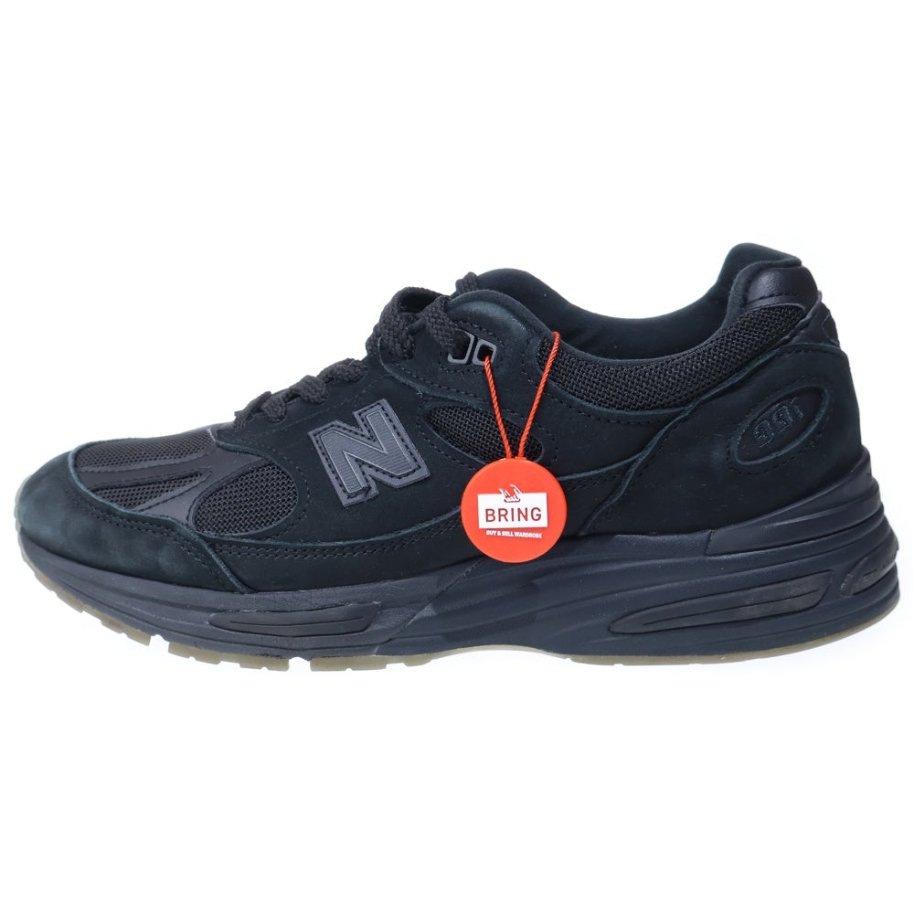 New Balance(ニューバランス) × STONE ISLAND U991SK ストーンアイランド スエード ローカットスニーカー ブラック US8.5/26.5cm