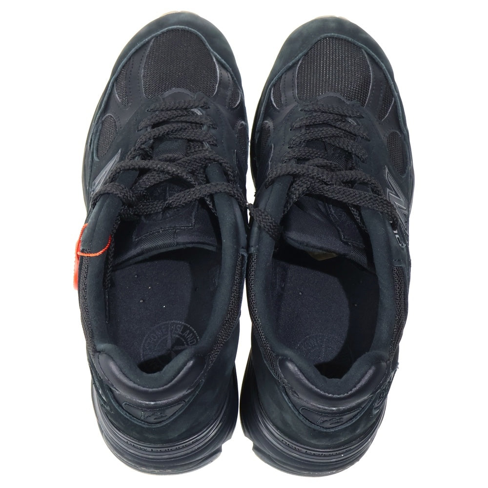 New Balance(ニューバランス) × STONE ISLAND U991SK ストーンアイランド スエード ローカットスニーカー ブラック US8.5/26.5cm