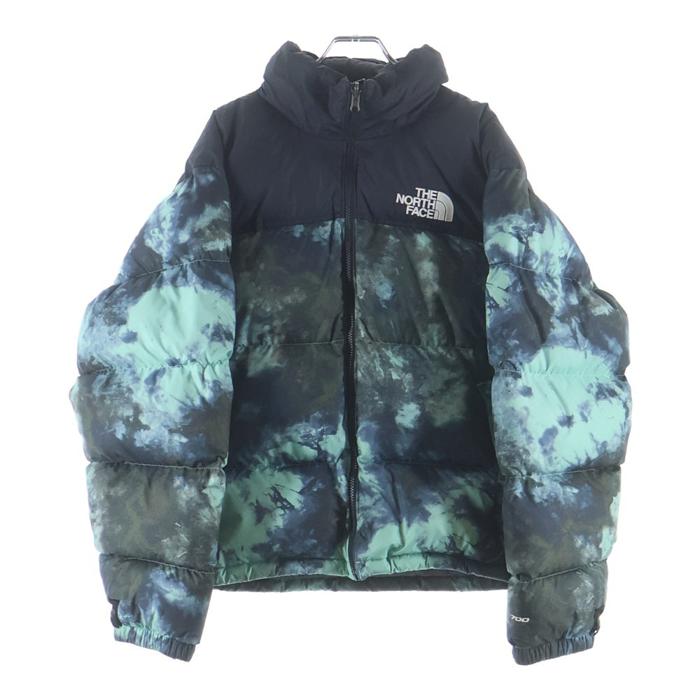 THE NORTH FACE(ザノースフェイス) PRINTED 1996 RETRO NUPTSE JACKET プリンテッドT レトロ ヌプシ ダウンジャケット ブルー NF0A5IX4