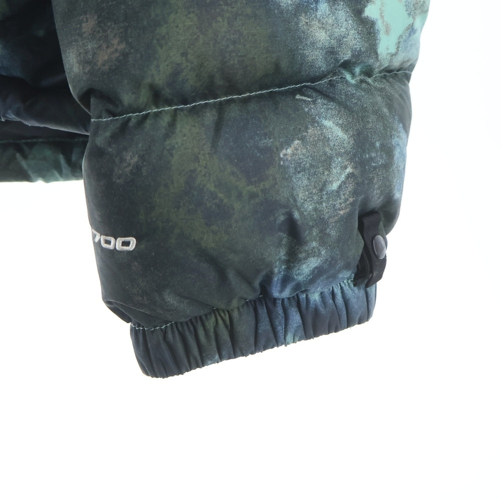 THE NORTH FACE(ザノースフェイス) PRINTED 1996 RETRO NUPTSE JACKET プリンテッドT レトロ ヌプシ ダウンジャケット ブルー NF0A5IX4
