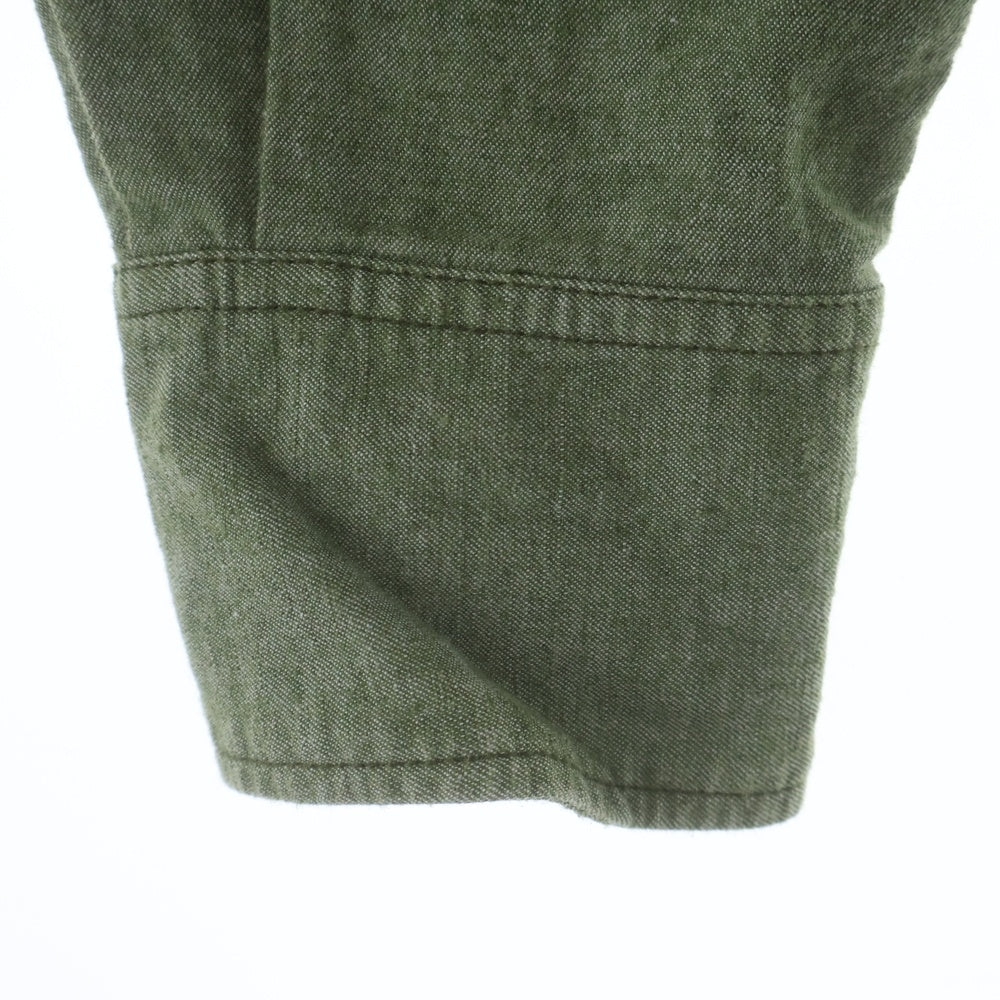 T.M.T(ティーエムティー) 16SS MILITARY SHIRT KHAKI マルチポケット ミリタリー長袖シャツ カーキ TSH-S1611