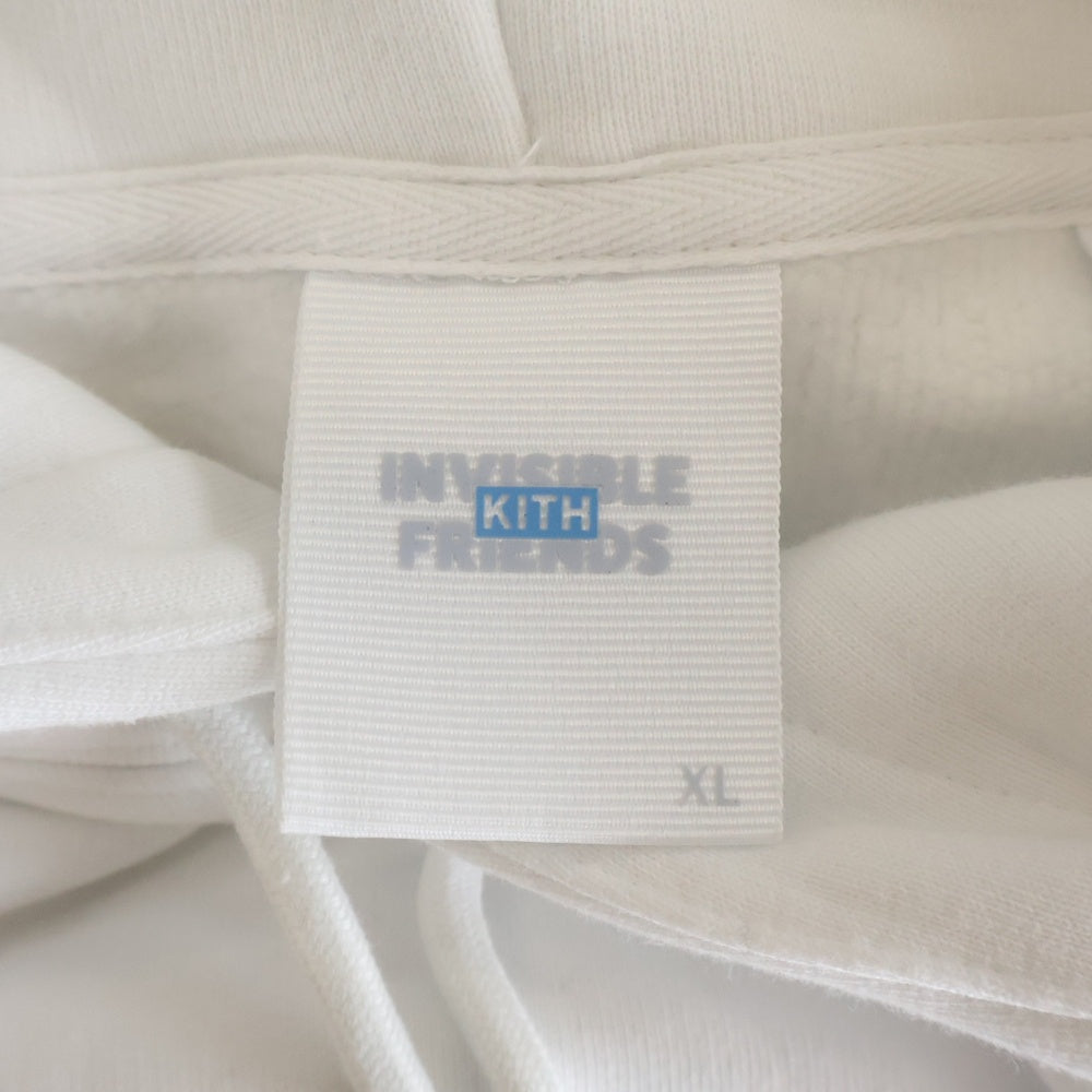 KITH(キス) Kith for Invisible Friends Hoodie プルオーバーパーカー フーディー ホワイト KHM031003