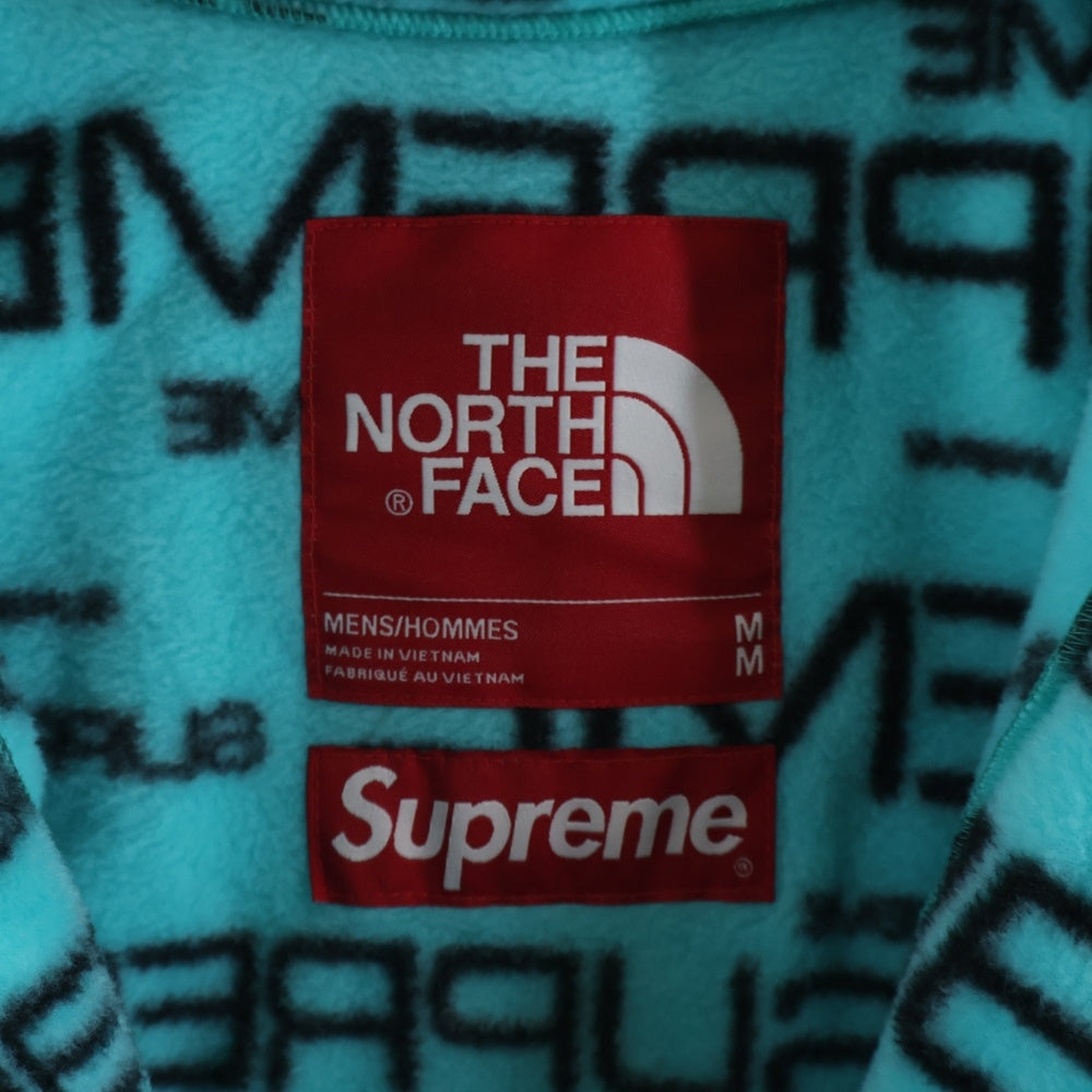 SUPREME(シュプリーム) 17AW x The North Face Steep Tech Fleece Jacket NA521011 ×ザ ノースフェイス スティープテック フリース ジャケット ブルー