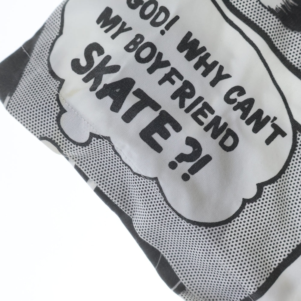 SUPREME(シュプリーム) 17SS ×THRASHER Boyfriend S/S Shirt ×スラッシャー ボーイフレンド 半袖シャツ ブラック/ホワイト