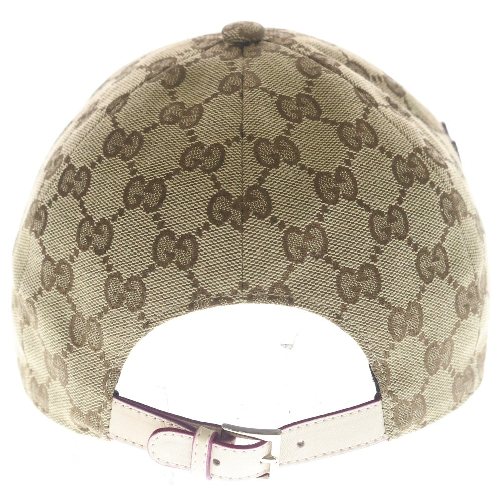 GUCCI(グッチ) x Yuko Higuchi GG Canvas Baseball Cap x ヒグチユウコ GGキャンバス ベースボールキャップ 帽子 847862 レディース