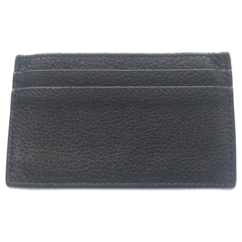 GUCCI(グッチ) ロゴ レザーカードケース ブラック 658694