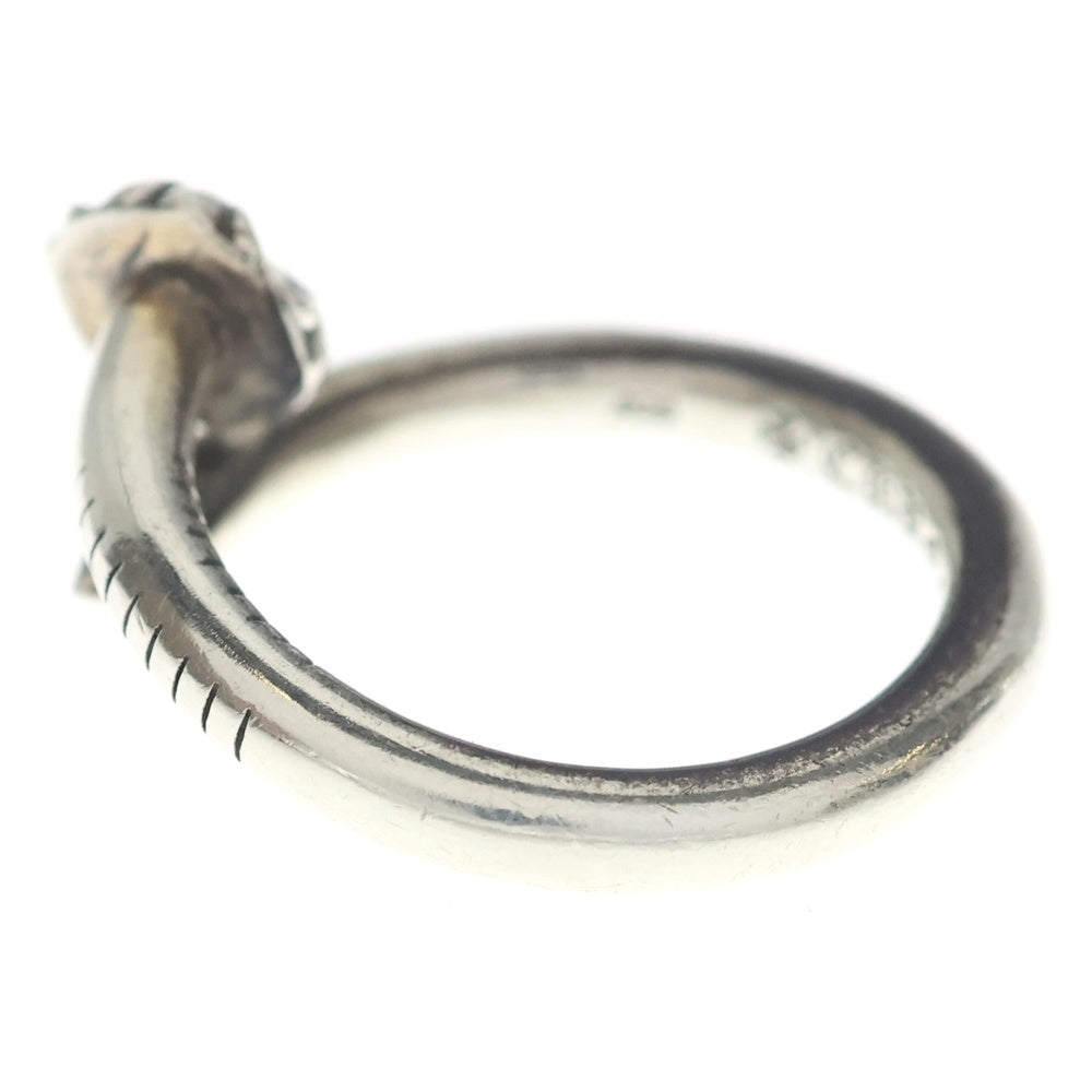 CHROME HEARTS(クロムハーツ) NAIL CRSBALL ネイル クロスボール リング シルバー BCA349