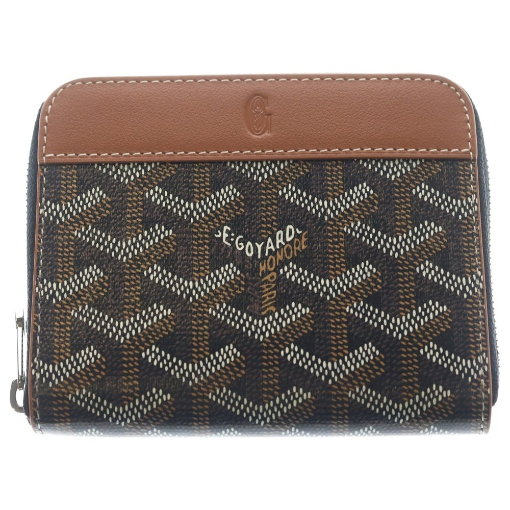 GOYARD(ゴヤール) マティニョン PM ラウンドジップウォレット 財布 ブラウン