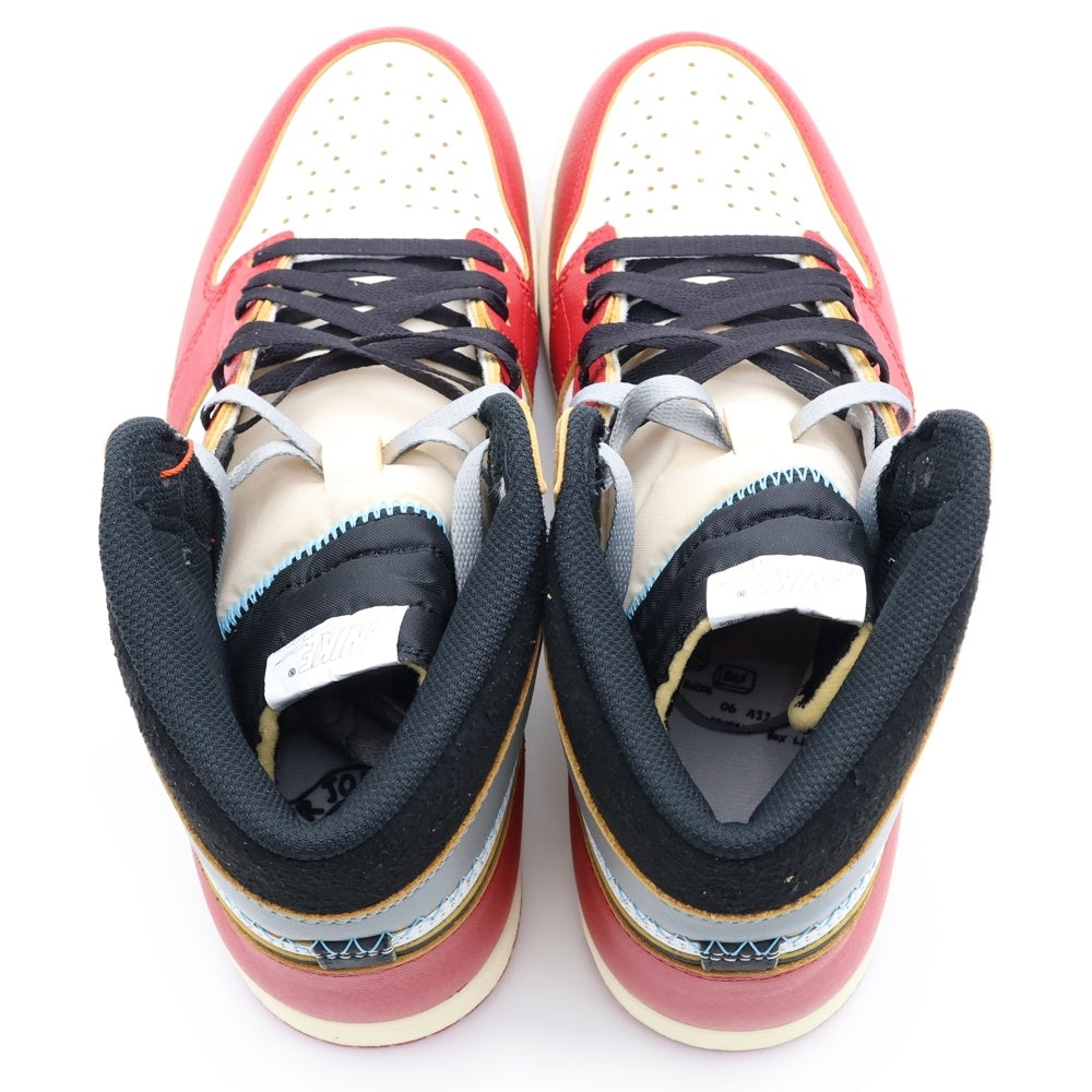 NIKE(ナイキ) ×UNION AIR JORDAN 1 RETRO HIGH OG CHICAGO ユニオン エアジョーダン1 ハイカットスニーカー レッド US11.5/29.5cm HV8563-600