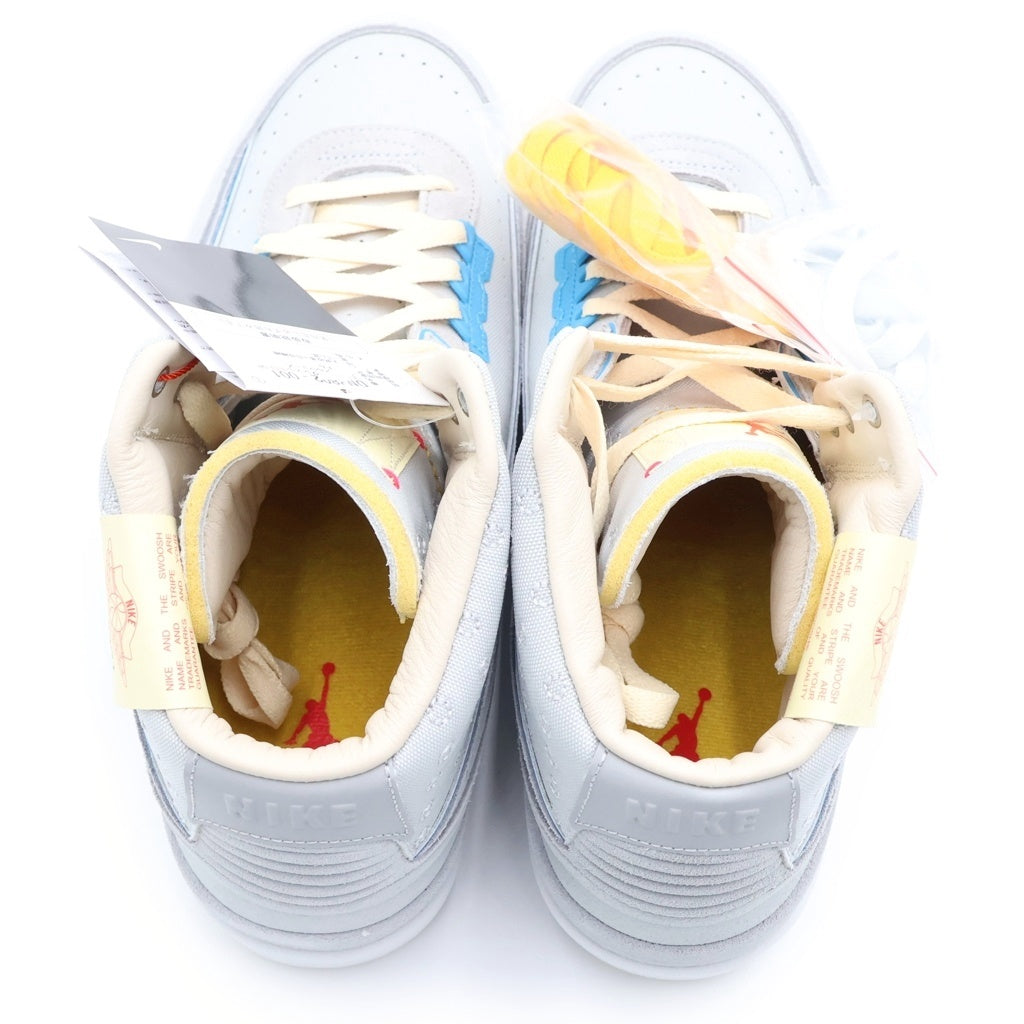 NIKE(ナイキ) ×UNION AIR JORDAN 2 ユニオン エアジョーダン2 ローカットスニーカー グレー US11.5/29.5cm DN3802-001