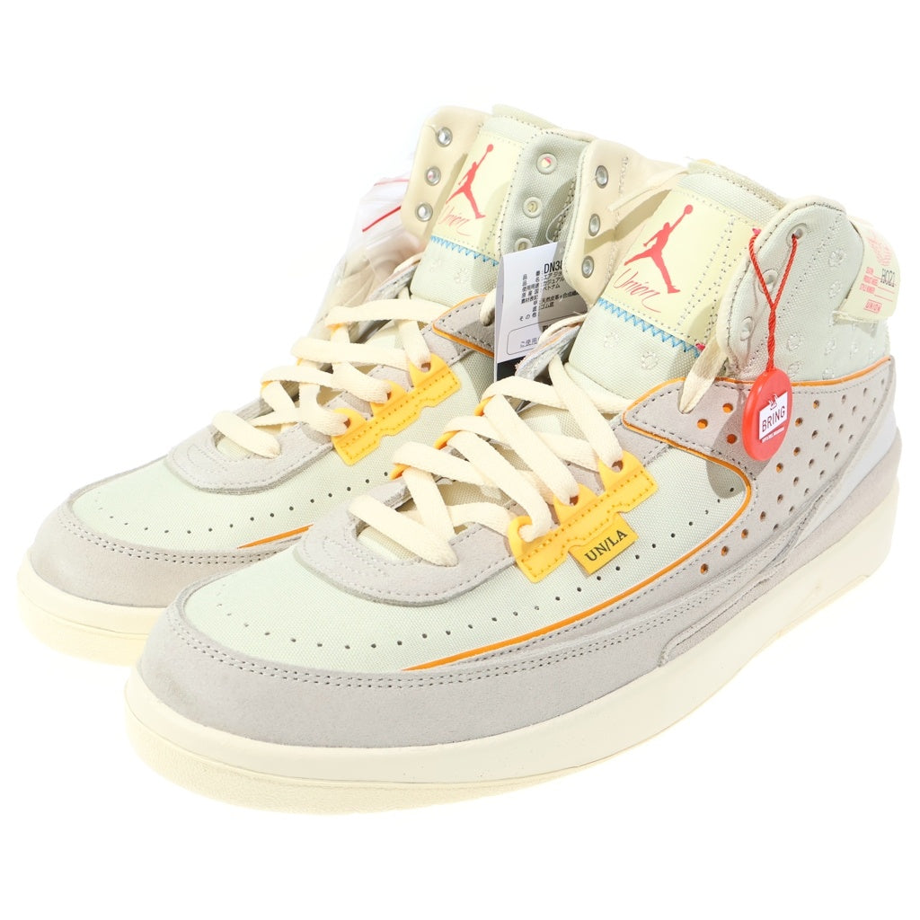 NIKE(ナイキ) ×UNION AIR JORDAN 2 RETRO SP UNION ユニオン エアジョーダン レトロ ハイカットスニーカー アイボリー US11.5/29.5cm DN3802-200