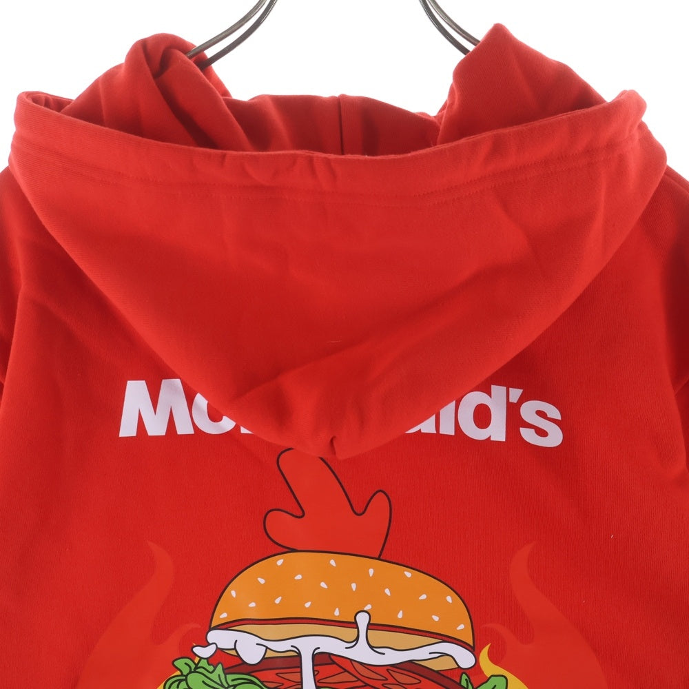NO BRAND(ノーブランド) CLOT × McDonald's クロット マクドナルド プルオーバーフーディー バッグ コップセット レッド