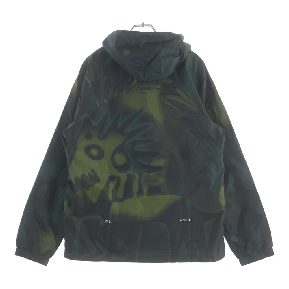 NO BRAND(ノーブランド) NOCTA × VENEZIA FC ノクタ × ヴィゼル Lion Camo Rain Jacket カモフラ ナイロン トラックジャケット カーキ