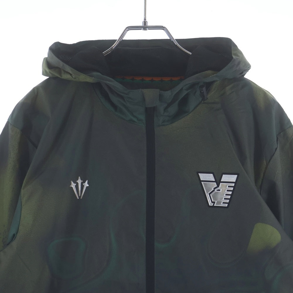 NO BRAND(ノーブランド) NOCTA × VENEZIA FC ノクタ × ヴィゼル Lion Camo Rain Jacket カモフラ ナイロン トラックジャケット カーキ