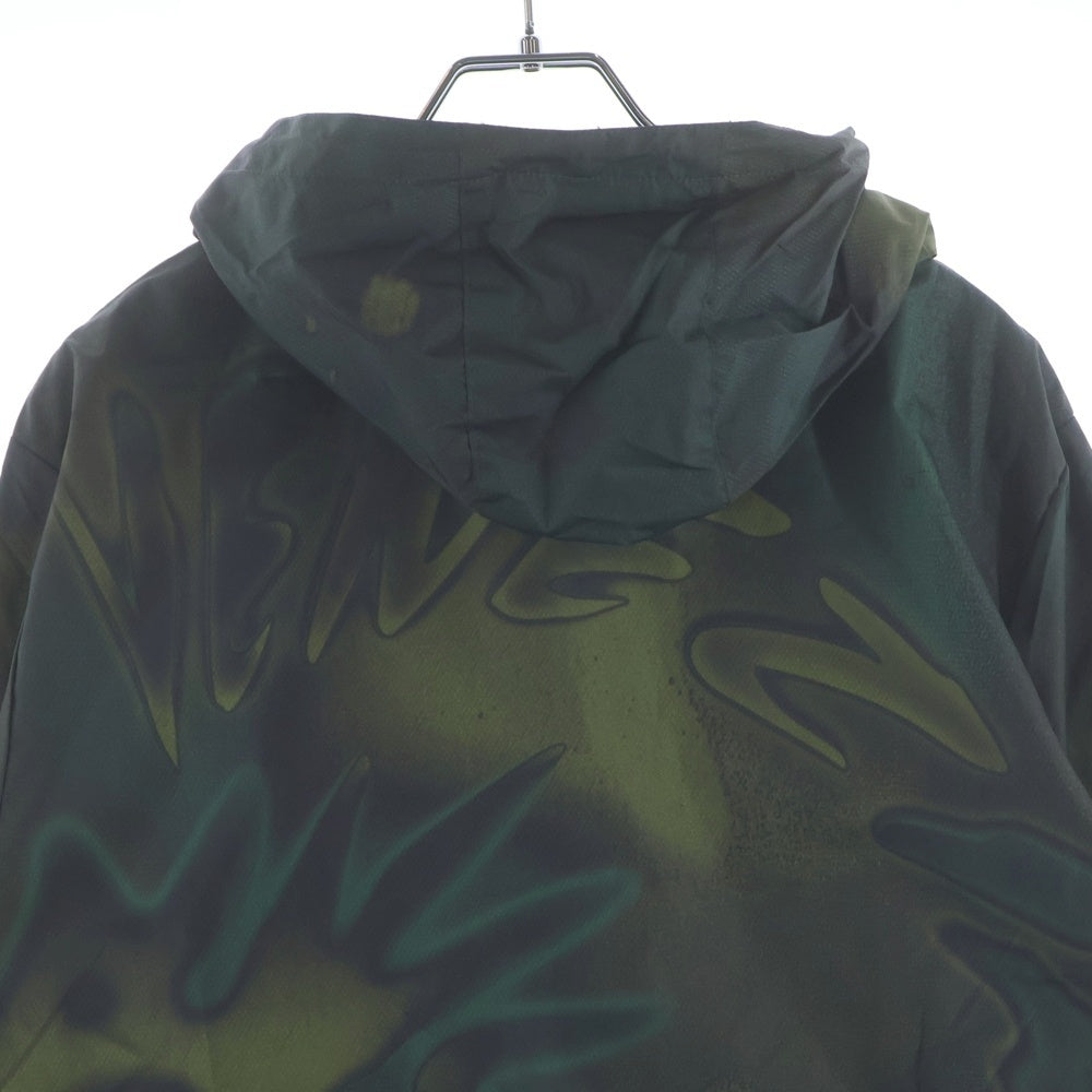 NO BRAND(ノーブランド) NOCTA × VENEZIA FC ノクタ × ヴィゼル Lion Camo Rain Jacket カモフラ ナイロン トラックジャケット カーキ