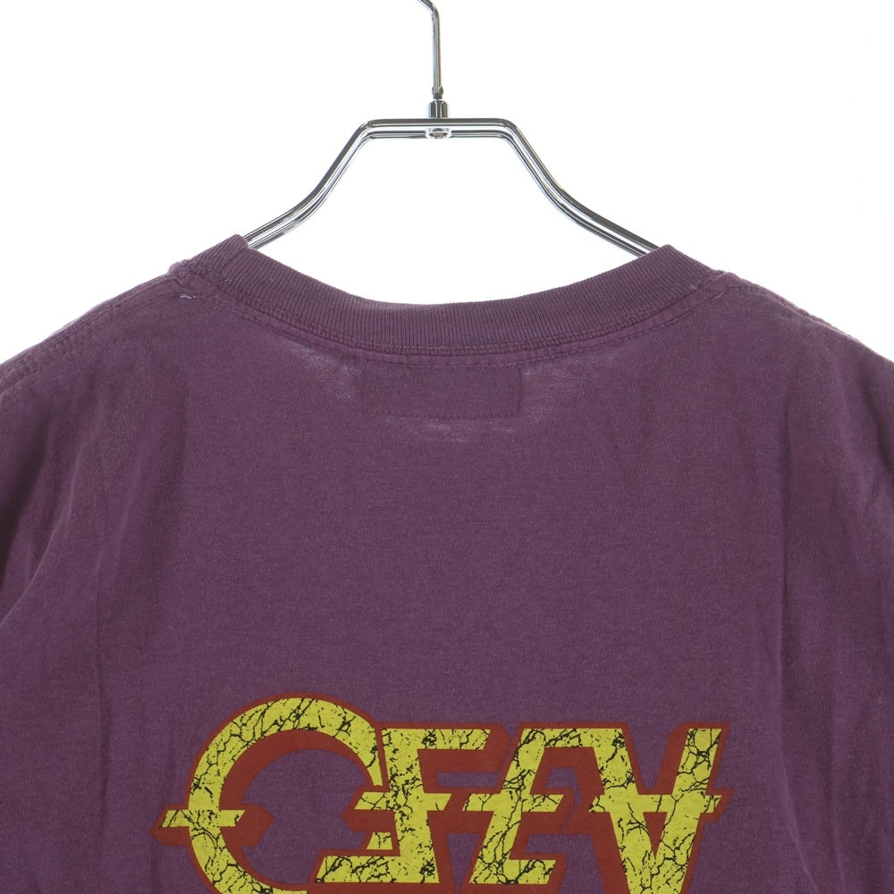 WIND AND SEA(ウィンダンシー) 24SS Thrash Heritage Paranoid Tee スラッシュ ヘリテージ パラノイド クルーネック カットソー 半袖Tシャツ パープル WDS-0-BND3-24-Q3-CS-06