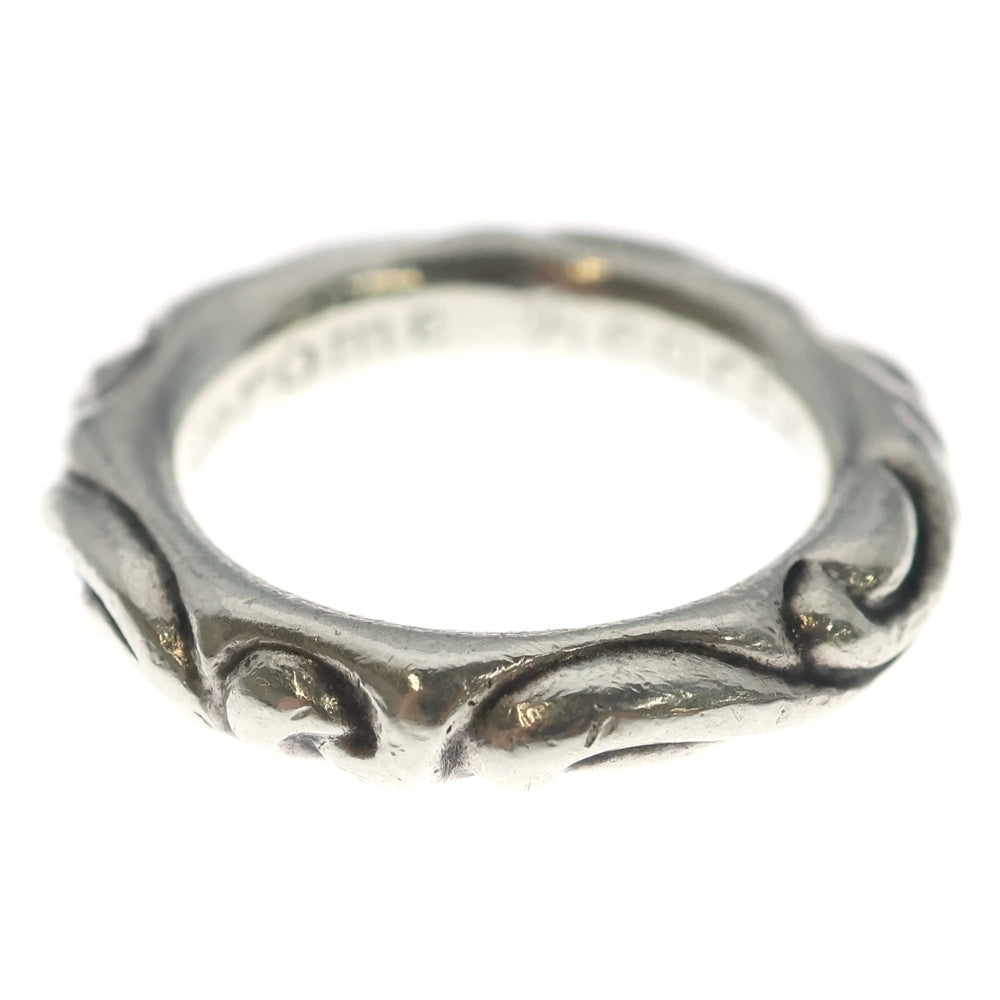 CHROME HEARTS/クロムハーツ SCRL BAND/スクロールバンド リング 16.5 
