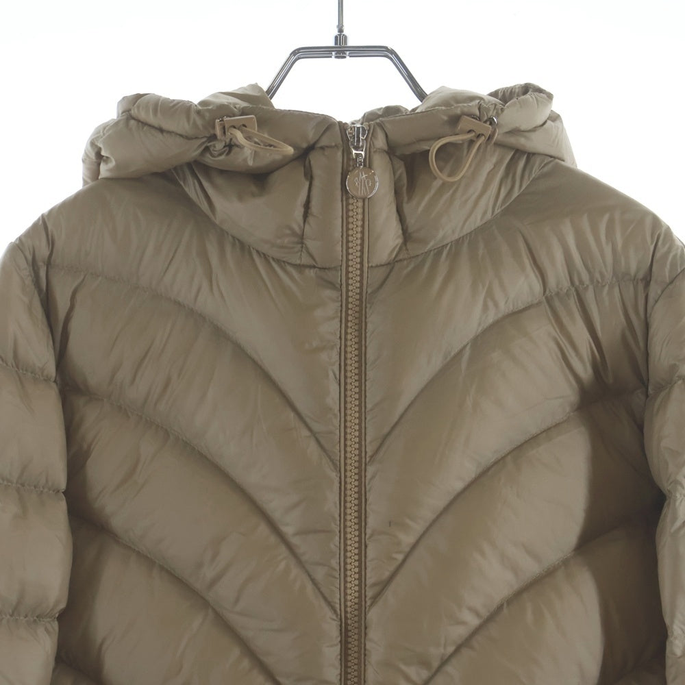 MONCLER(モンクレール) 25AW ARGENNO HOODED MID-LENGTH DOWN JACKET アルジェンノ フーデッド ミッドレングスダウンジャケット ベージュ K10931A00073