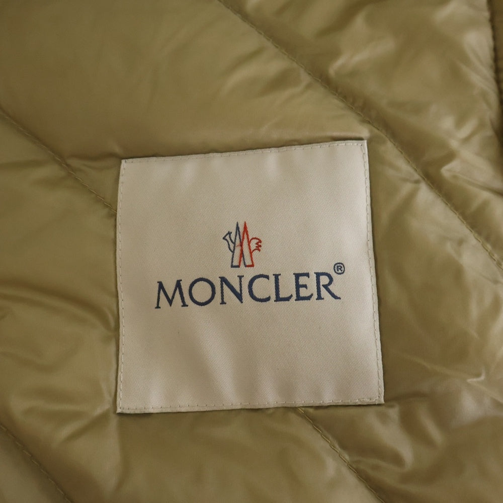 MONCLER(モンクレール) 25AW ARGENNO HOODED MID-LENGTH DOWN JACKET アルジェンノ フーデッド ミッドレングスダウンジャケット ベージュ K10931A00073