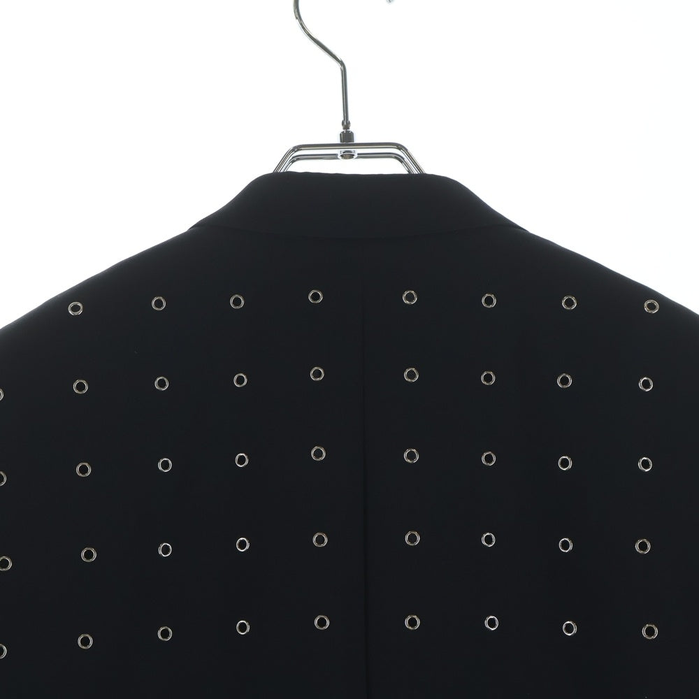 Dior HOMME(ディオールオム) 16AW ハトメデザイン 2Bシングルテーラードジャケット ブラック 633C294W6572